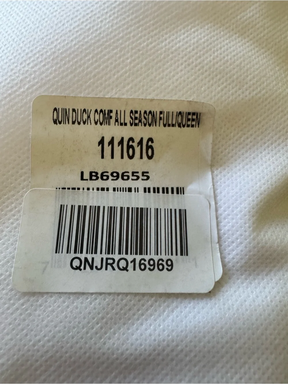 Quince Premium Down Comforter Queen All Season 650 Fill Power Duvet Insert